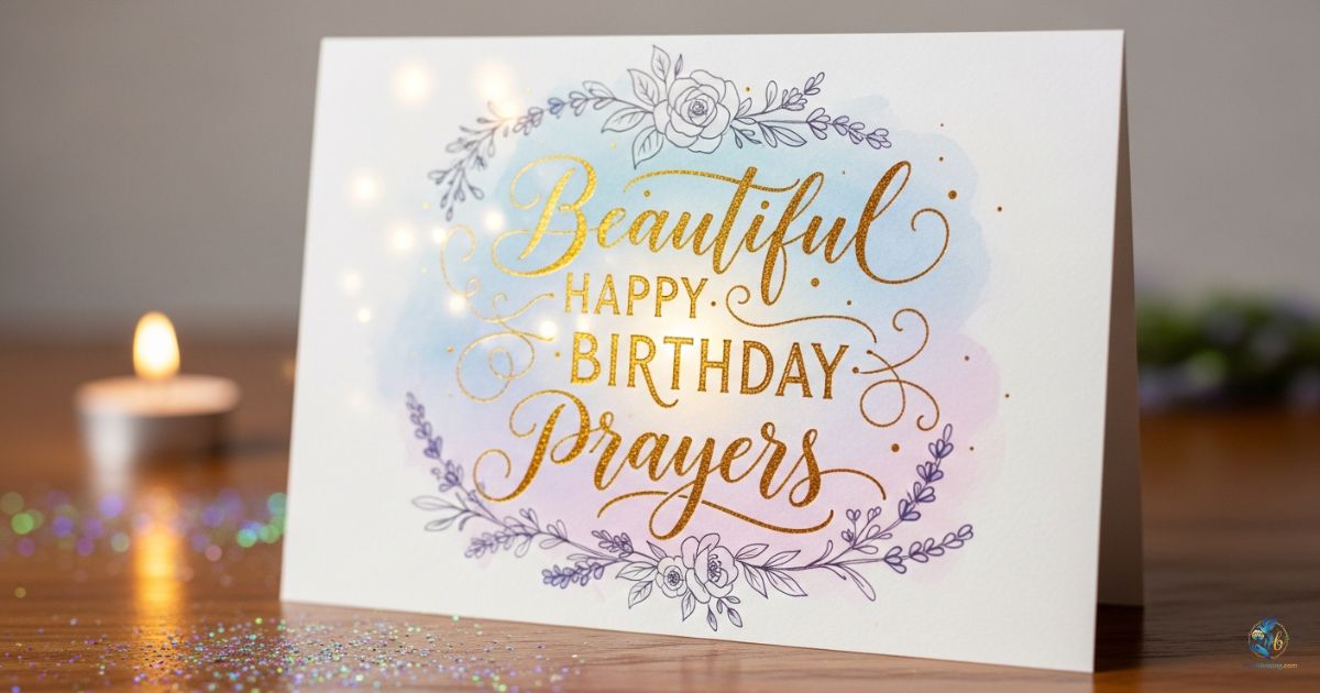 Beautiful Happy Birthday Prayers, Wishes, and Blessings for Everyone