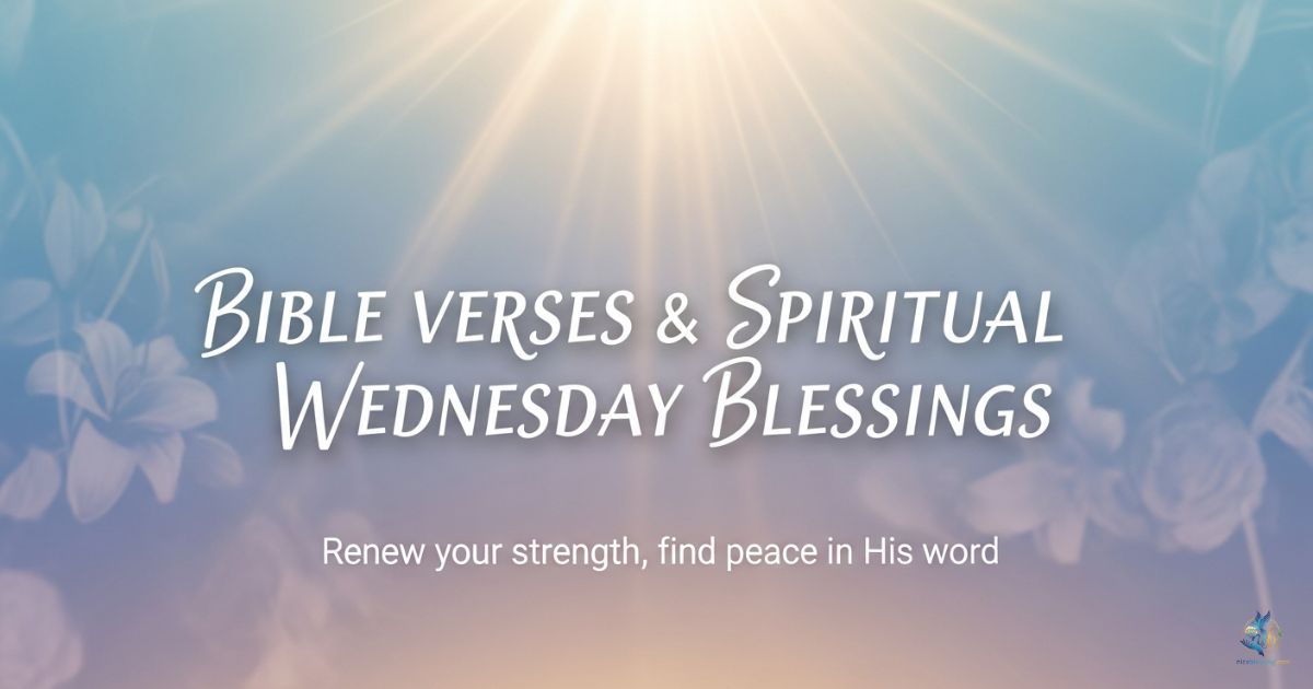 BIBLE VERSES & SPIRITUAL WEDNESDAY BLESSINGS