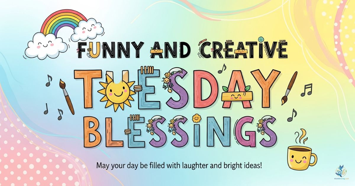 FUNNY AND CREATIVE TUESDAY BLESSINGS
