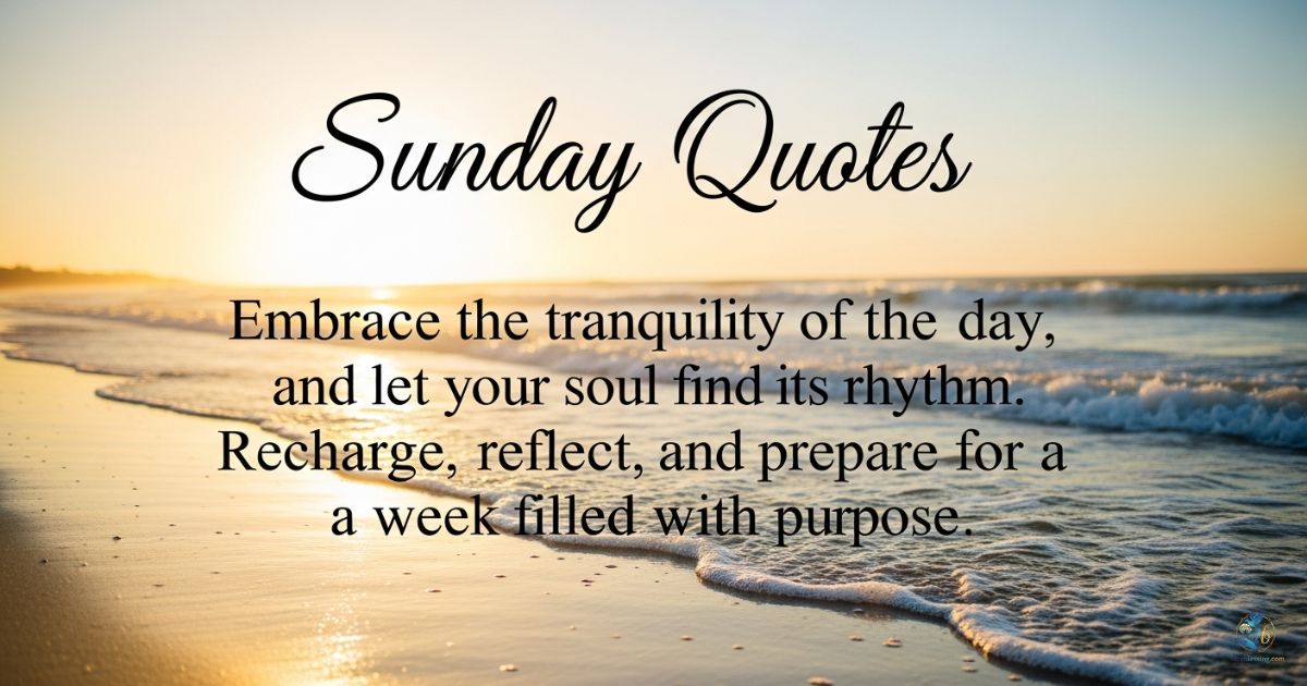 Funny, Cute & Lighthearted Sunday Quotes