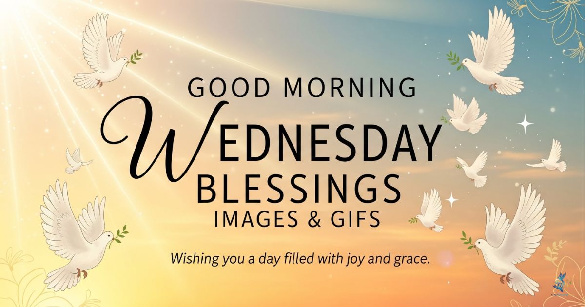 GOOD MORNING WEDNESDAY BLESSINGS IMAGES & GIFS