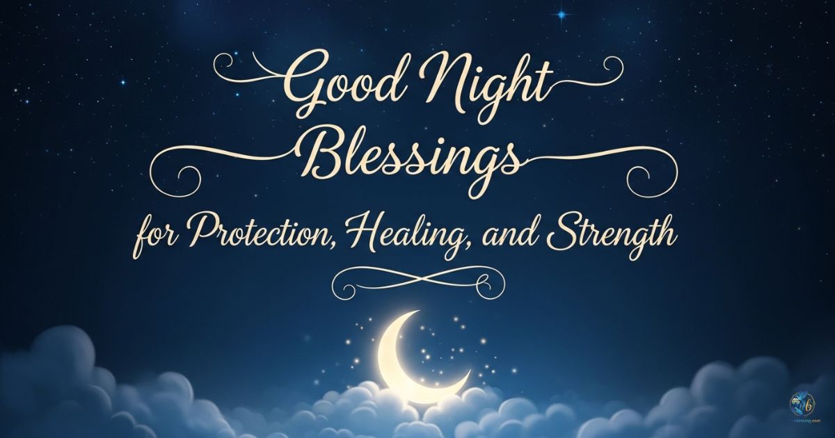 Good Night Blessings for Protection, Healing, and Strength