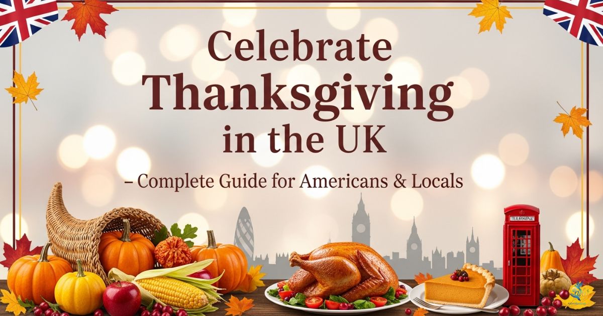 How to Celebrate Thanksgiving in the UK–Complete Guide for Americans & Locals