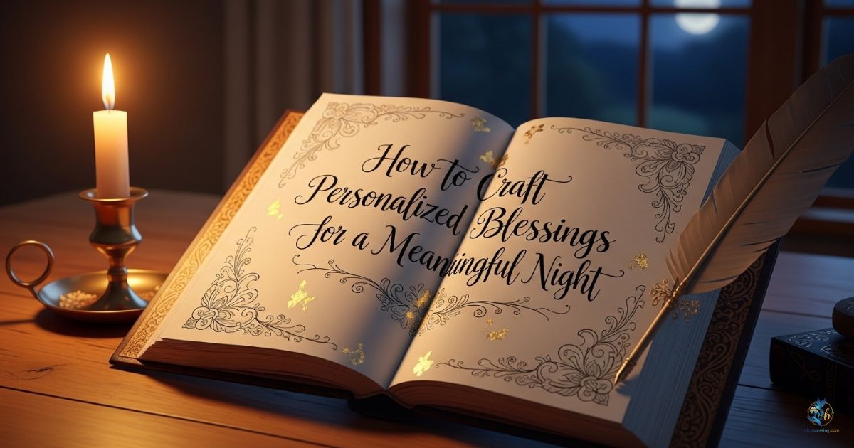 How to Craft Personalized Blessings for a Meaningful Night