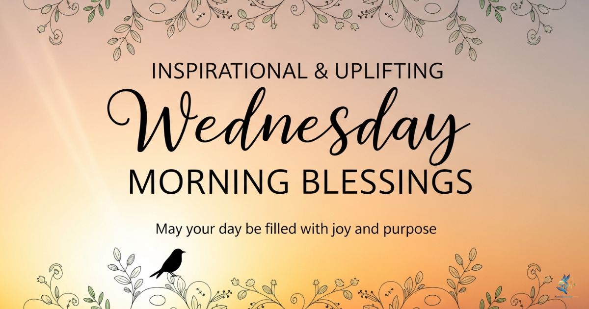 INSPIRATIONAL & UPLIFTING WEDNESDAY MORNING BLESSINGS