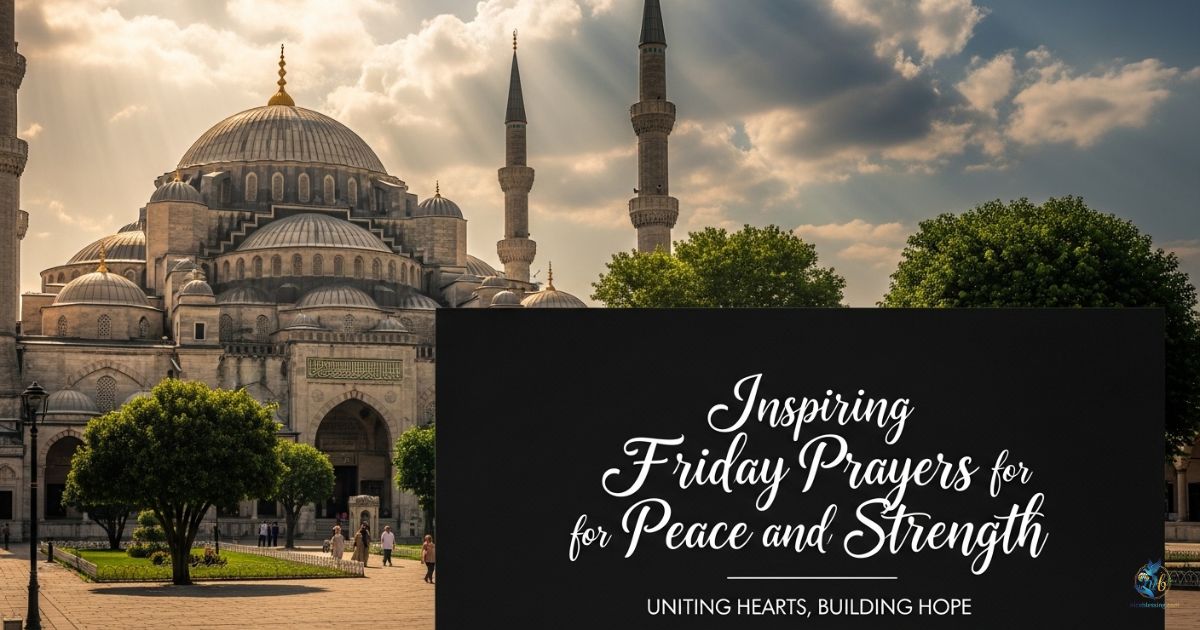 Inspiring Friday Prayers for Peace and Strength