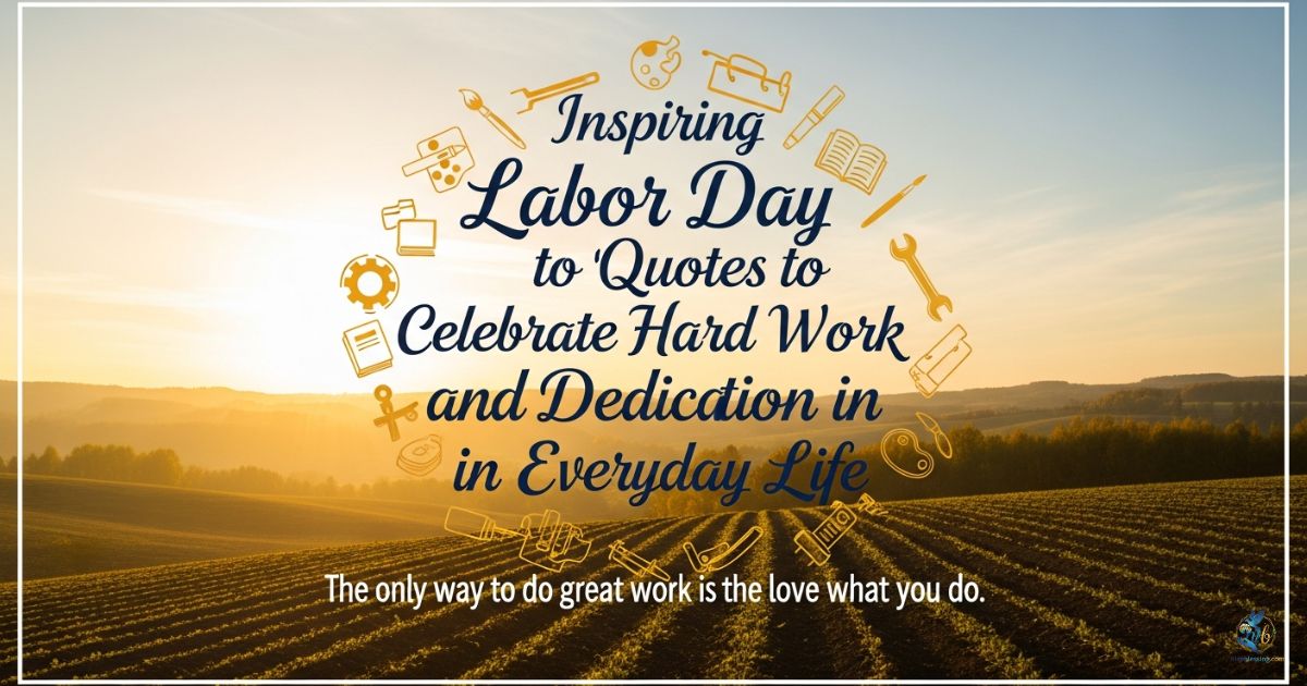 Inspiring Labor Day Quotes to Celebrate Hard Work and Dedication in Everyday Life