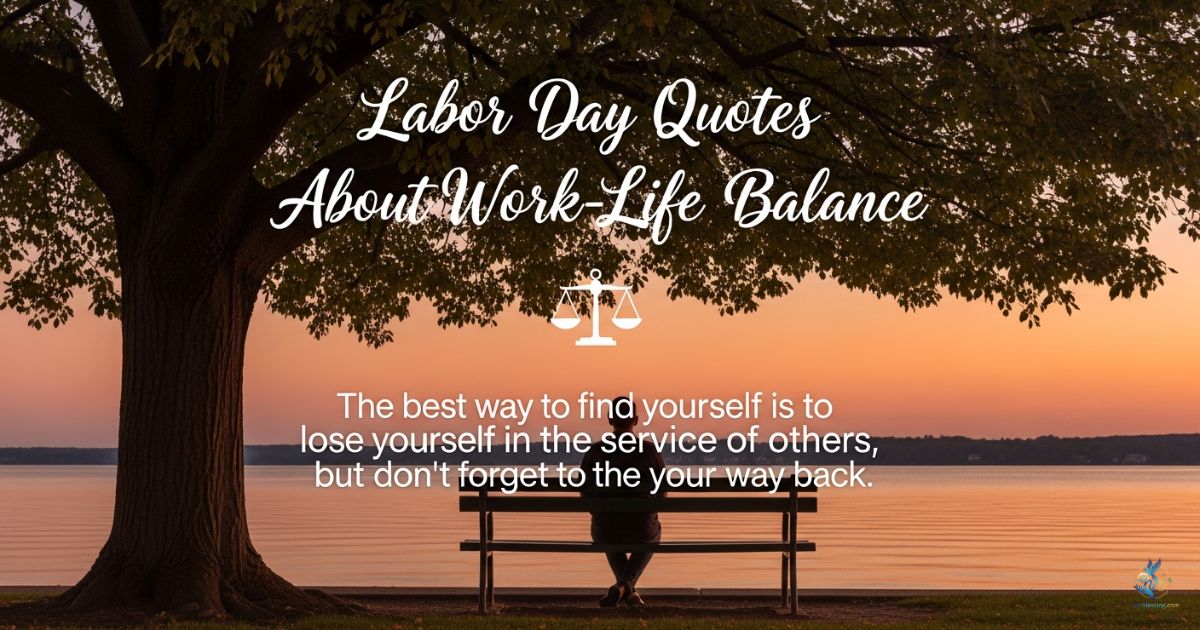 Labor Day Quotes About Work-Life Balance
