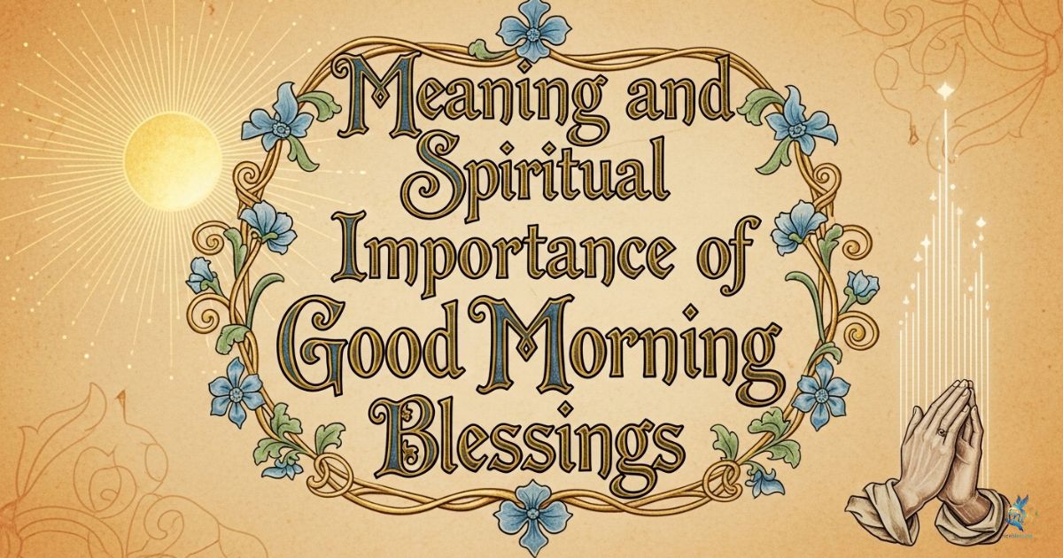 Meaning and Spiritual Importance of Good Morning Blessings