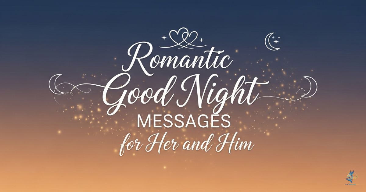 Romantic Good Night Messages for Her and Him