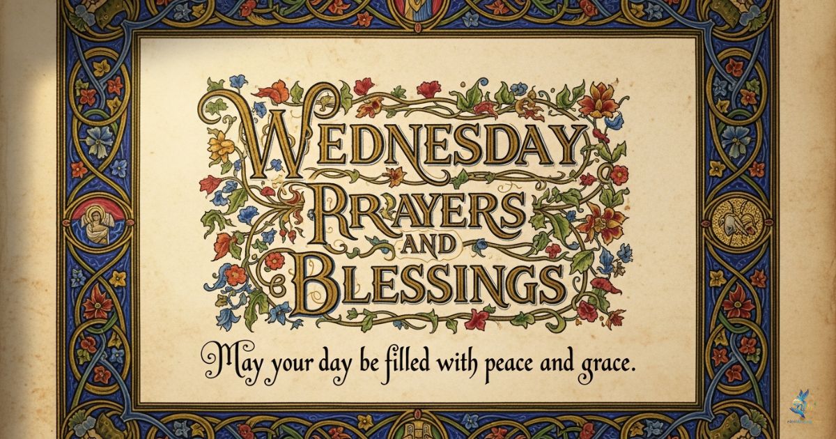 WEDNESDAY MORNING PRAYERS AND BLESSINGS
