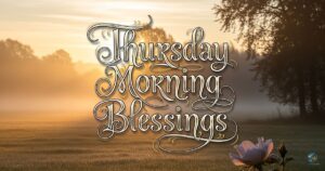 99+ Thursday Morning Blessings Images & Prayers to Brighten Your Day