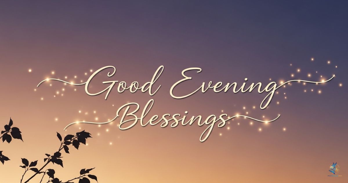 Good Evening Blessings Images