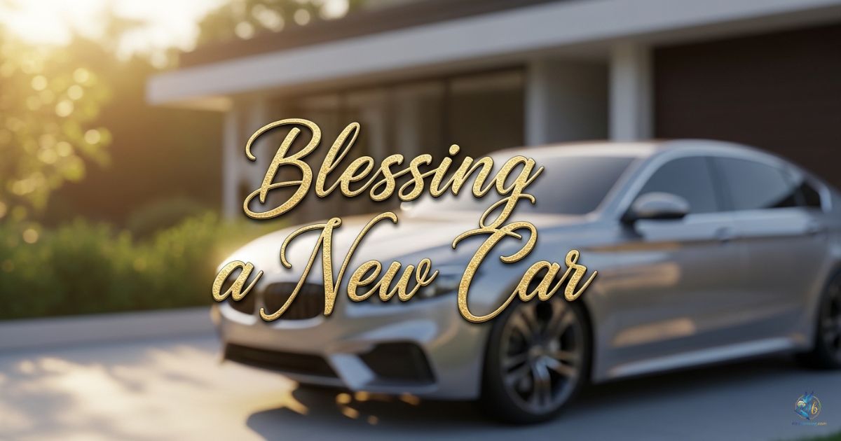 Powerful Prayers and Bible Verses for Blessing a New Car