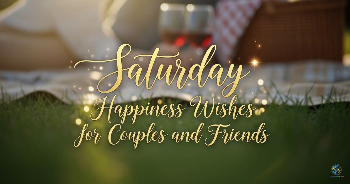 Saturday Happiness Wishes for Couples and Friends
