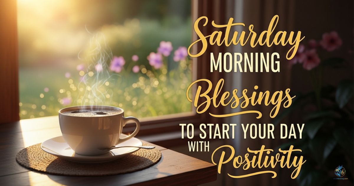 Saturday Morning Blessings to Start Your Day with Positivity