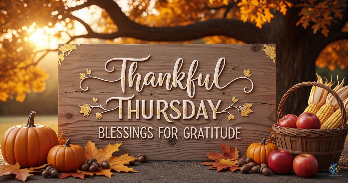 Thankful Thursday Blessings for Gratitude