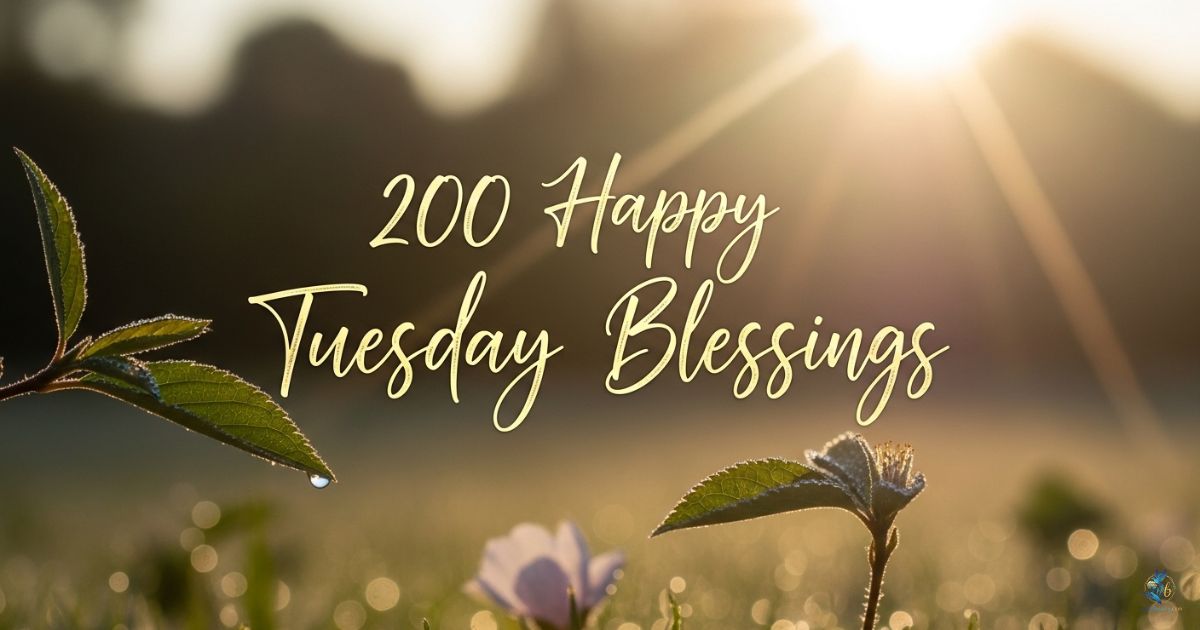 200 Happy Tuesday Blessings, Quotes, Prayers, Wishes, Images & GIF Ideas