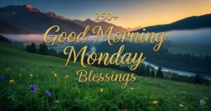 250+ Good Morning Monday Blessings, Quotes, Prayers & Images for a Positive Start