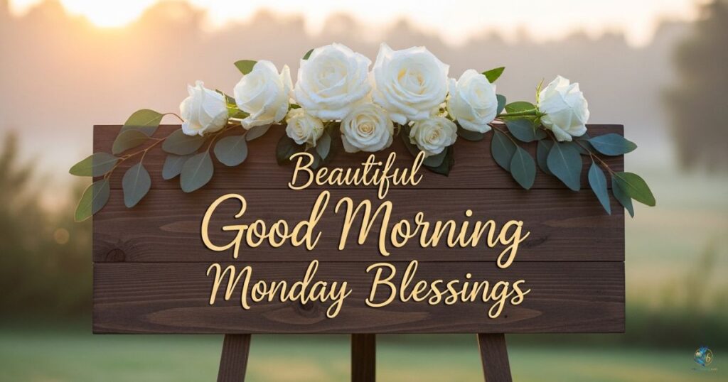 Beautiful Good Morning Monday Blessings