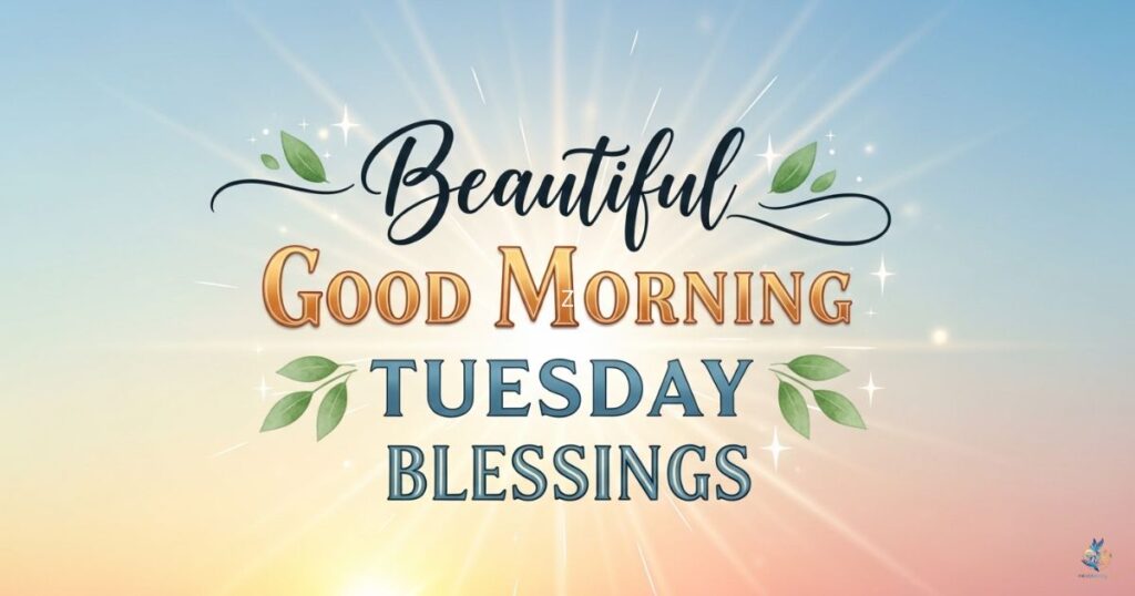 Beautiful Good Morning Tuesday Blessings