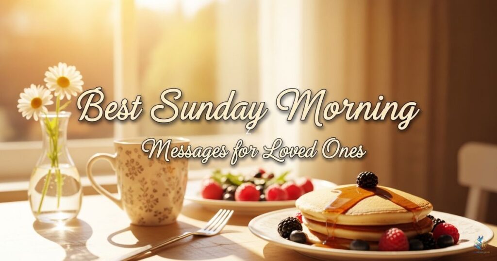 Best Sunday Morning Messages for Loved Ones