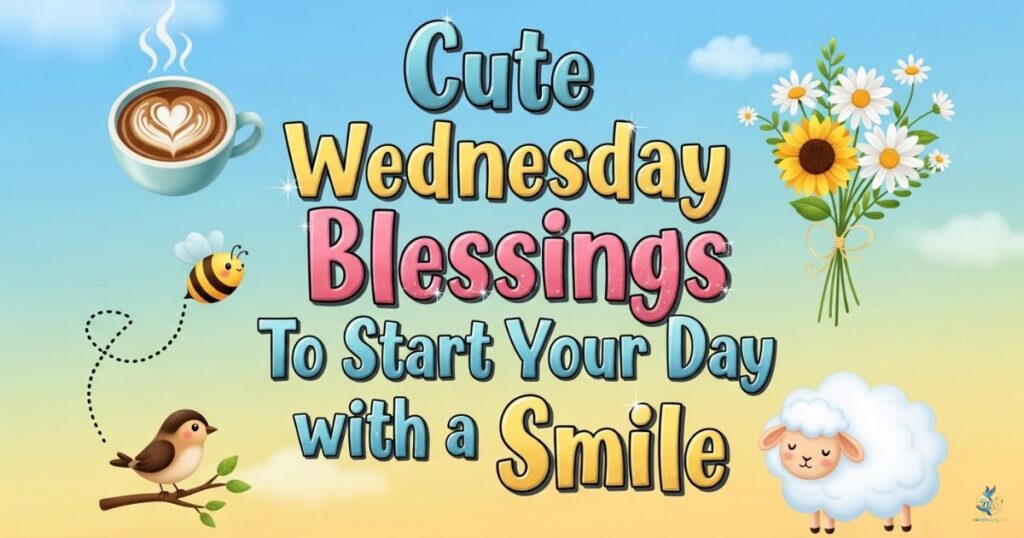 Cute Wednesday Blessings to Start Your Day with a Smile