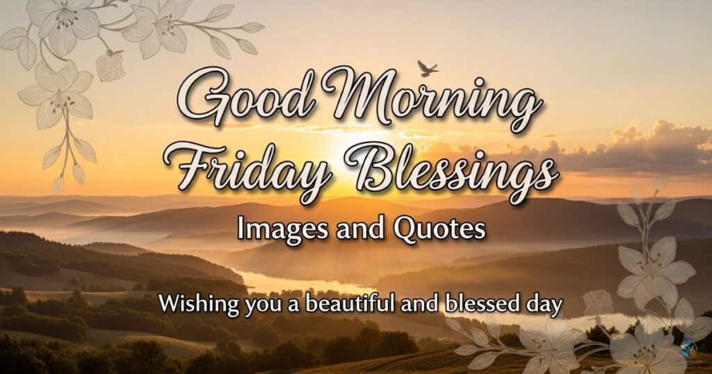 Good Morning Friday Blessings Images and Quotes
