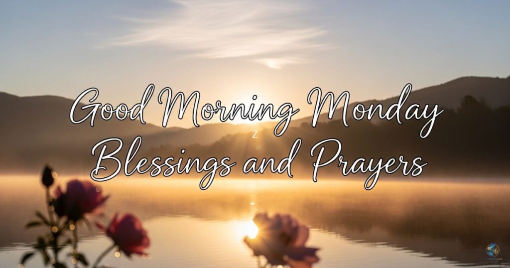 Good Morning Monday Blessings and Prayers