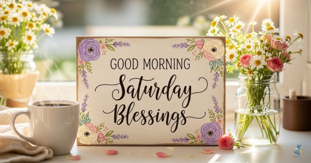 Good Morning Saturday Blessings