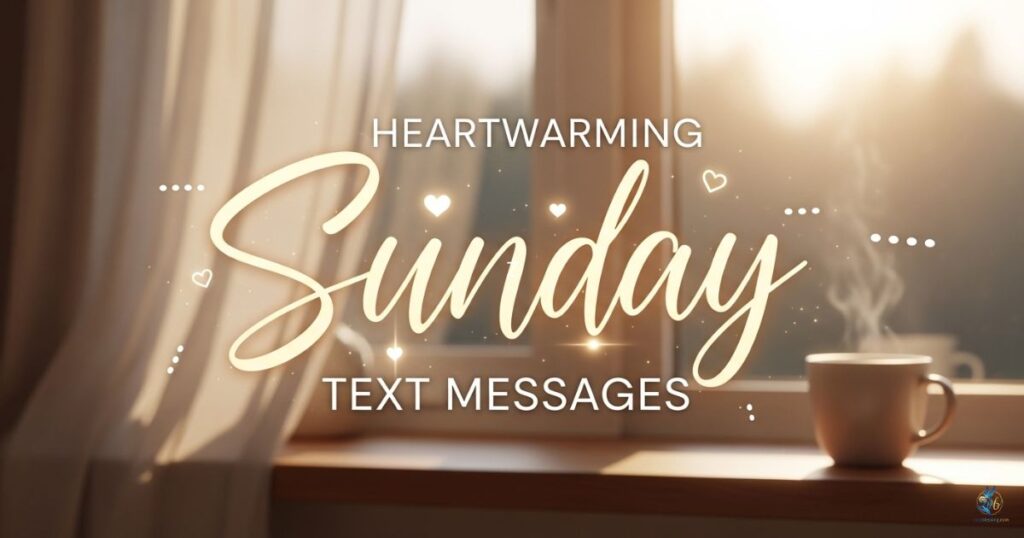 Heartwarming Sunday Text Messages