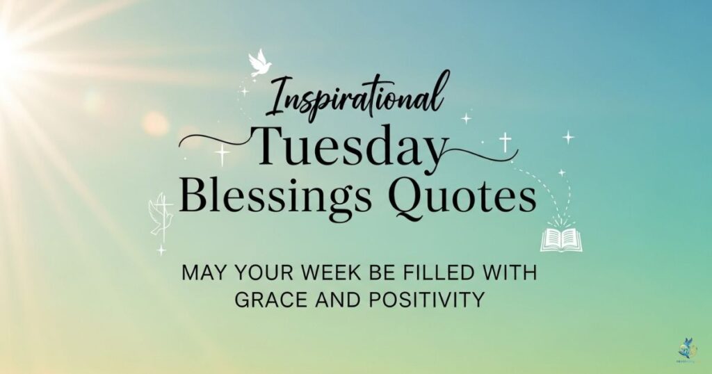 Inspirational Tuesday Blessings Quotes
