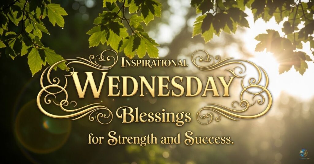 Inspirational Wednesday Blessings for Strength and Success