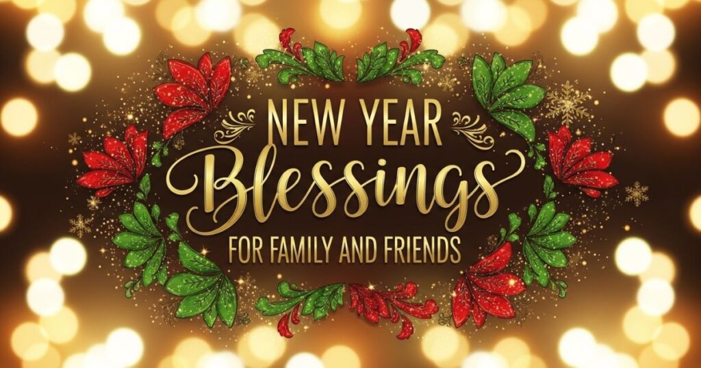 NEW YEAR BLESSINGS FOR FAMILY AND FRIENDS