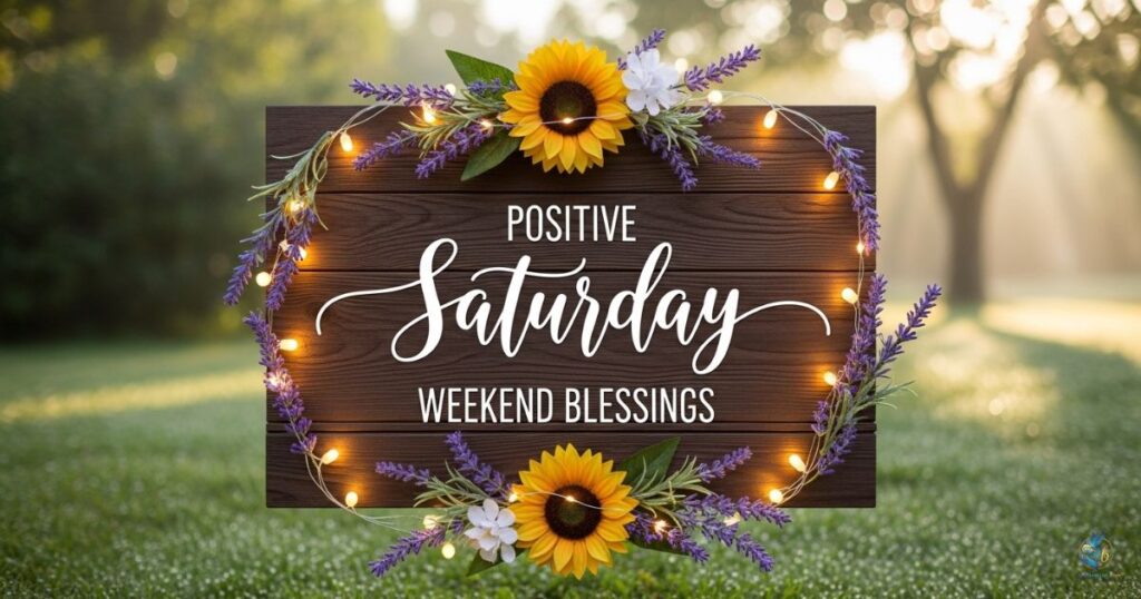 Positive Saturday Weekend Blessings