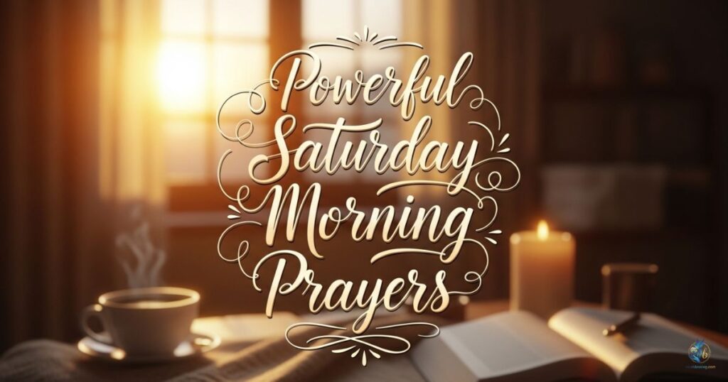 Powerful Saturday Morning Prayers