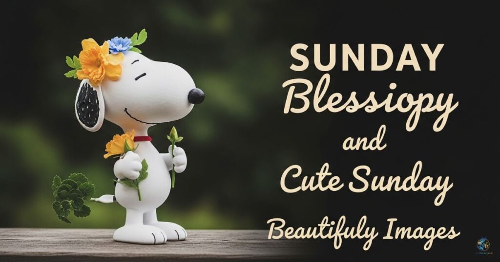 Snoopy Sunday Blessings and Cute Sunday Images