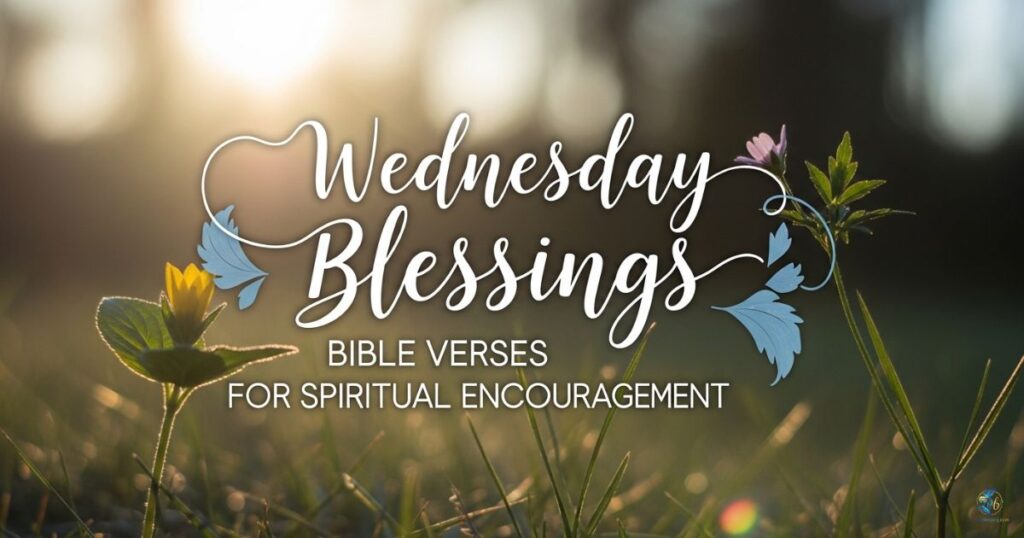 Wednesday Blessings Bible Verses for Spiritual Encouragement