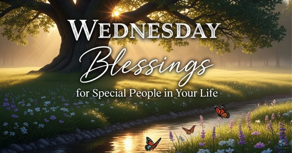 Wednesday Blessings for Special People in Your Life