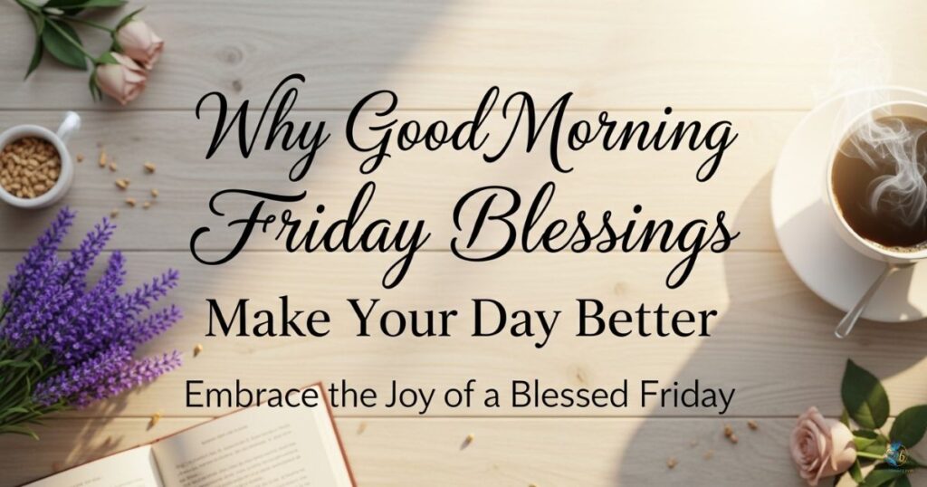 Why Good Morning Friday Blessings Make Your Day Better