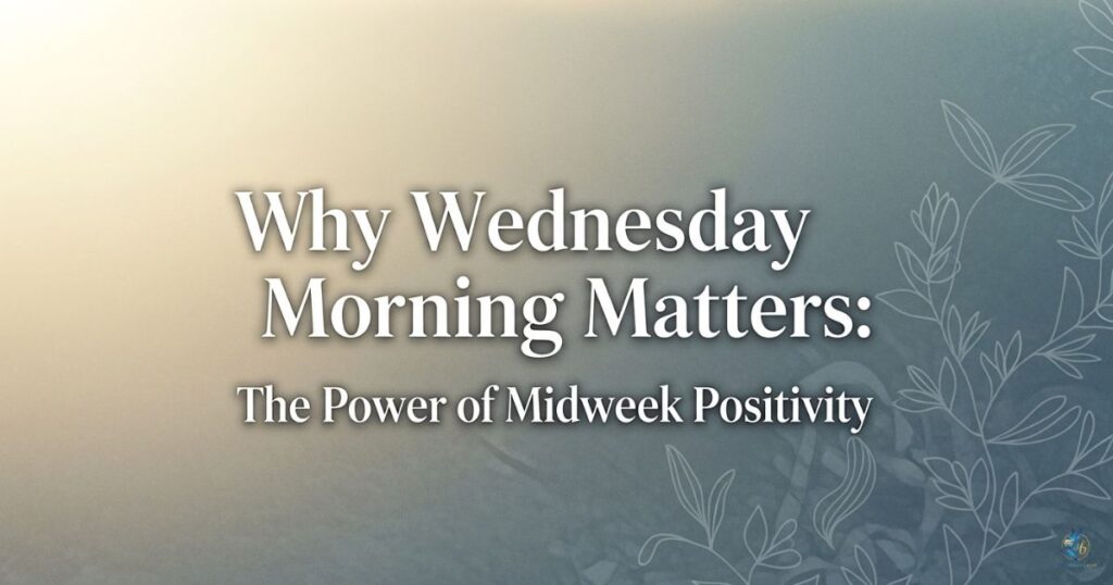Why Wednesday Morning Matters: The Power of Midweek Positivity