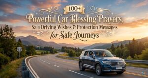 100+ Powerful Car Blessing Prayers, Safe Driving Wishes & Protection Messages for Safe Journeys 