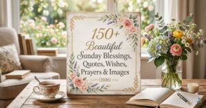 150+ Beautiful Sunday Blessings, Quotes, Wishes, Prayers & Images (2026)