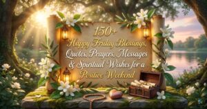 150+ Happy Friday Blessings, Quotes, Prayers, Messages & Spiritual Wishes for a Positive Weekend