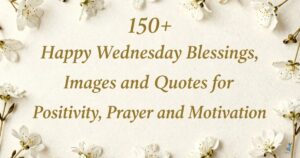 150+ Happy Wednesday Blessings, Images and Quotes for Positivity, Prayer and Motivation