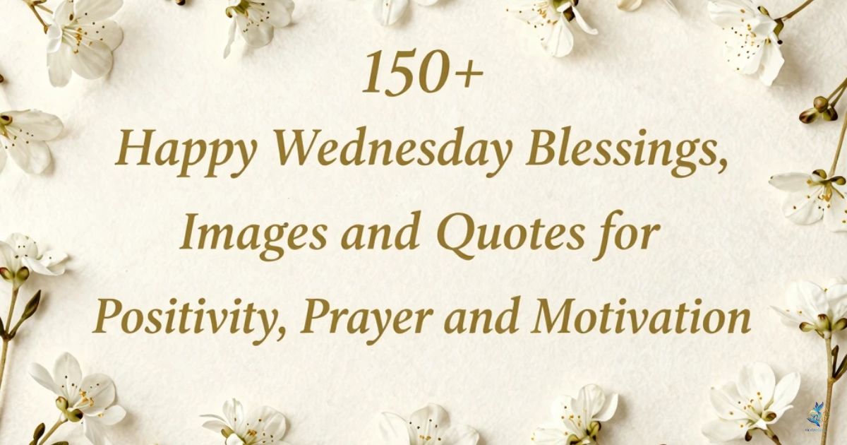 150+ Happy Wednesday Blessings, Images and Quotes for Positivity, Prayer and Motivation