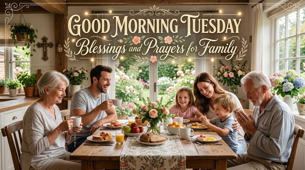 Good Morning Tuesday Blessings and Prayers for Family