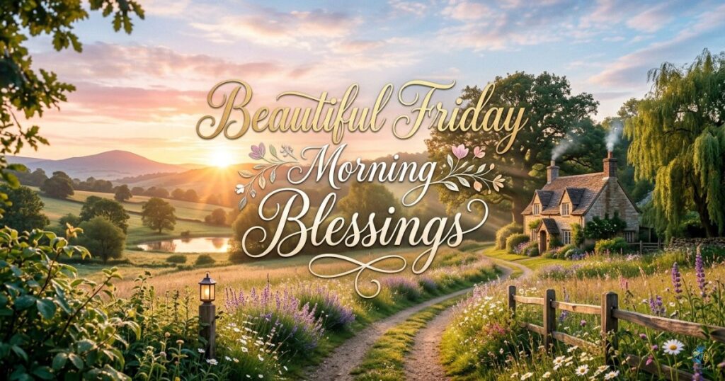 Beautiful Friday Morning Blessings