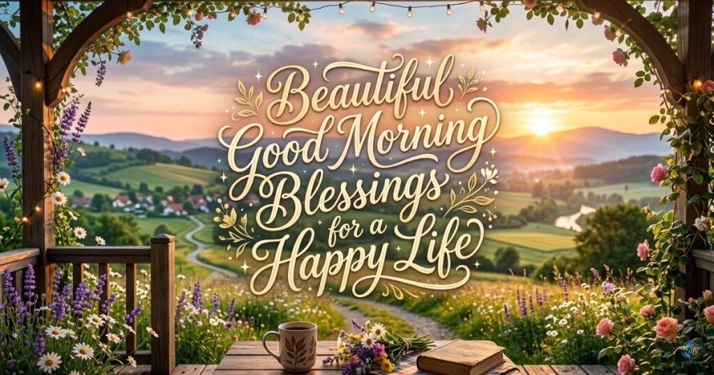 Beautiful Good Morning Blessings for a Happy Life