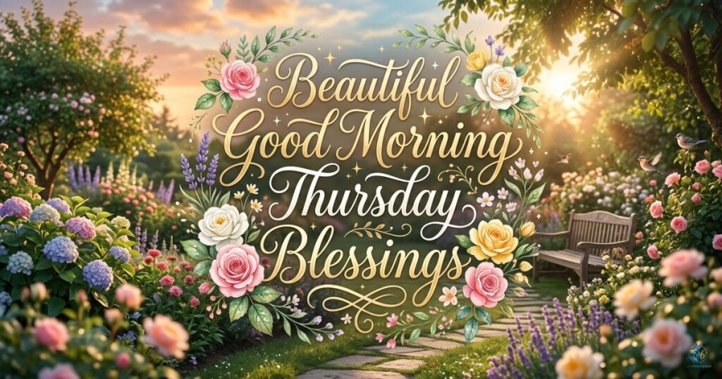 Beautiful Good Morning Thursday Blessings